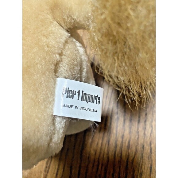 Pier 1 Imports Lion Plush Stuffed Animal 9" - Picture 8 of 10